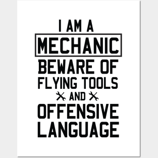 Mechanic tools offensive language Posters and Art